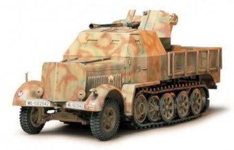 Tamiya 35144 1:35 GERMAN 8ton Sonderkraftfahrzeug 7/2 3.7cm FLAK 37 ARMORED CAB