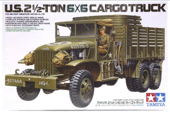 Tamiya 35218 1:35 US 2.5 ton 6x6 Cargo Truck
