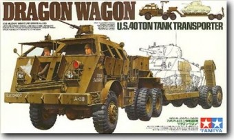 TAMIYA 35230 1:35 U.S. 40 Ton Tank Transporte - Dragon Wagon