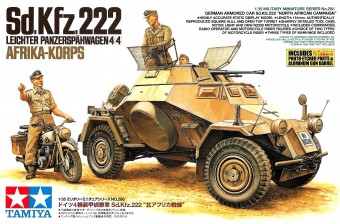 TAMIYA 35286 1/35 German Armored Car Sd.Kfz.222 North African Campaign
