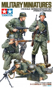 Tamiya 35293 1:35 German Infantry Set - French Campaign