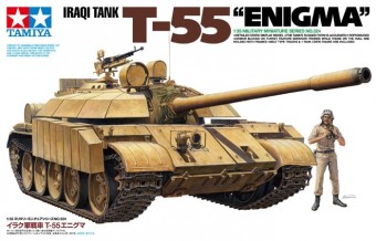 Tamiya 35324 1:35 Iraqi Tank T-55 Enigma - 1 figure