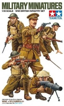 TAMIYA 35339 1:35 WW I British Infantry Set