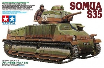Tamiya 35344 1:35 French Medium Tank Somua S35