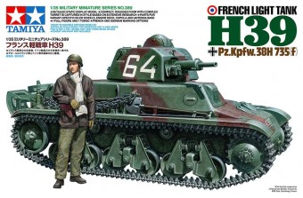 Tamiya 35389 1:35 French Light Tank H39 Pz.Kpfw.38H 735(f)