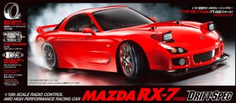 Tamiya 58648 1:10 RC Mazda RX-7 (FD3S) (TT-02D Chassis) Drift Spec