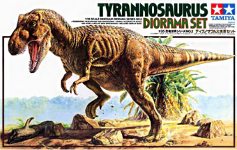 Tamiya 60102 1:35 Tyrannosaurus Diorama