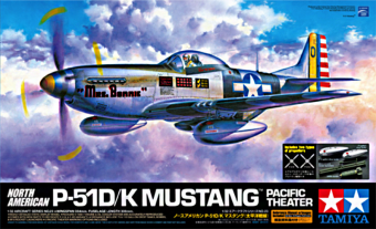 Tamiya 60323 1:32 North American P-51D/K Mustang - Pacific Theater
