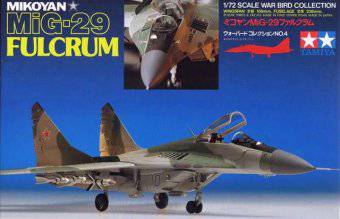 Tamiya 60704 MiG-29 Fulcrum 1:72