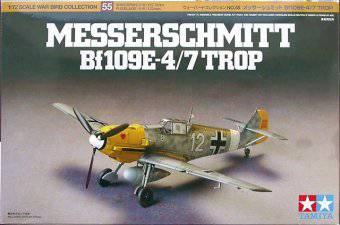 Tamiya 60755 Messerschmitt Bf109E-4/7 1:72