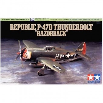 TAMIYA 60769 1:72 P-47D Thunderbolt - Razor Back