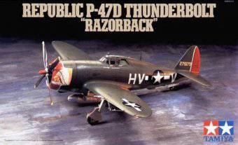 Tamiya 60769 Thunderbolt P-47D 1:72