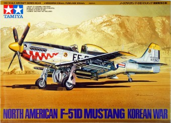 TAMIYA 61044 1:48 N.A. F-51D Mustang Korean war