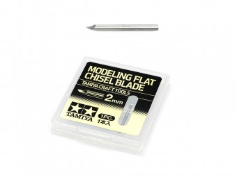 Tamiya 74143 Tamiya Craft Tools Series Modeling Flat Chisel Blade 2 mm