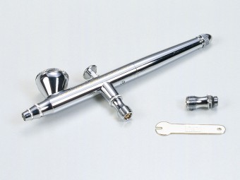 Tamiya 74514 Spray-Work Series HG Double Action Super Fine Airbrush (0.2 mm)
