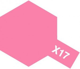 Tamiya 81017 X-17 Pink - Acrylic Paint (Gloss) 23 ml