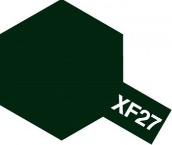 Tamiya 81327 XF-27 Black green - Acrylic Paint (Flat) 23 ml