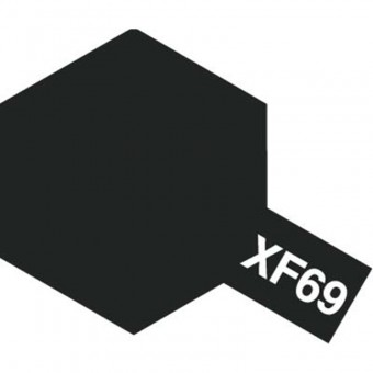 TAMIYA 81369 XF-69 NATO Black - Acrylic Paint (Flatt) 23 ml 