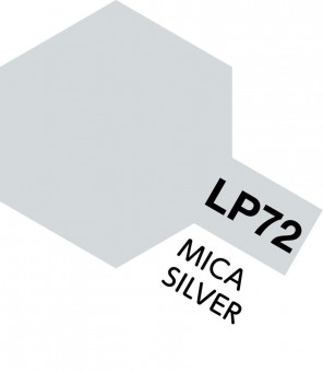 TAMIYA 82172 LP-72 Mica Silver - Tamiya Laquer Paint 10 ml
