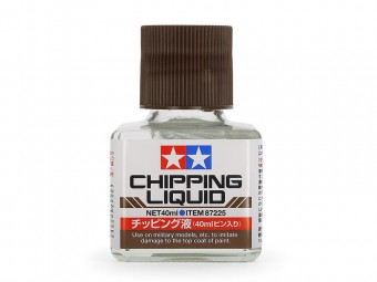 Tamiya 87225 Chipping Liquid - Weathering Products - 40 ml