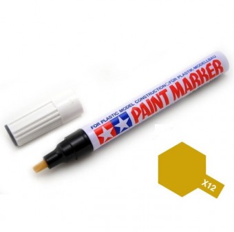 Tamiya 89012 X-12 Gold Leaf Gloss Paint Marker