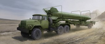 Trumpeter 01081 Soviet Zil-131V tow 2T3M1 Trailer with 8K14 Missile 1:35