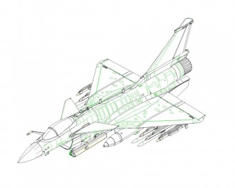 Trumpeter 01698 Chinese J-10C Fighter 1:72