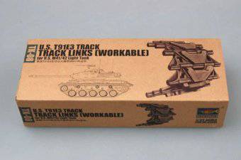 Trumpeter 02038 U.S. T91E3 Workable Track Links for M41/42 light tank 1:35