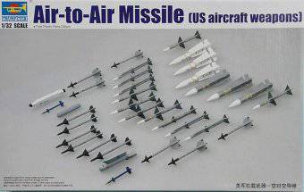 Trumpeter 03303 US aircraft weapon-Air-to-Air Missile 1:32