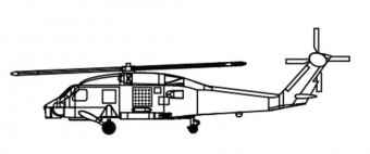 Trumpeter 04212 SH-60B Seahawk 1:200