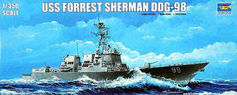 Trumpeter 04528 USS Forrest Sherman DDG-98 1:350
