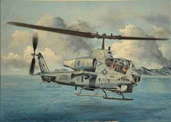Trumpeter 05117 AH-1W Super Cobra (Turned Exhaust) 1:35