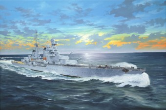 Trumpeter 05381 Italian Heavy Cruiser Pola 1:350