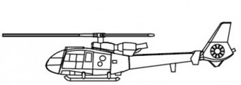 Trumpeter 06287 Gazelle Helicopter 1:350