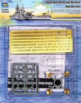 Trumpeter 06625 Italian Navy Battleship RN Roma Acces. 1:350