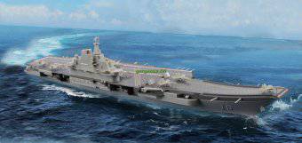 Trumpeter 07313 PLA Navy Aircraft Carrier LiaoNing CV-16 RAF 317 Squadron Sept.1941 1:1000