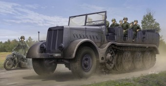 Trumpeter 09575 Schwerer Zugkraftwagen 18 t Sd.Kfz.9 Artillery Version 1:35