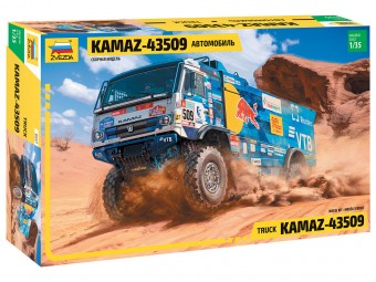 ZVEZDA 3657 1:35 Rallye Truck KAMAZ-43509