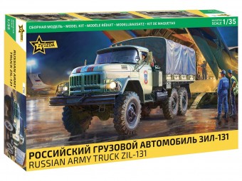 Zvezda 3706 1:35 Soviet army truck ZIL-131