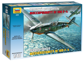 Zvezda 4806 1:48 Messerschmit Bf 109 F-4
