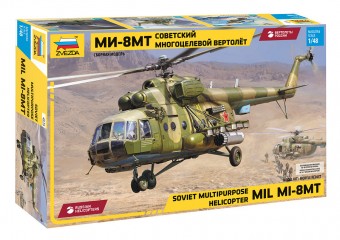 ZVEZDA 4828 1:48 Soviet multipurpose helicopter Mi-8MT
