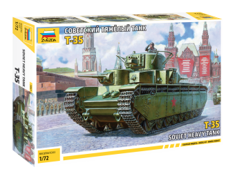 Zvezda 5061 1:72 Soviet Heavy Tank T-35