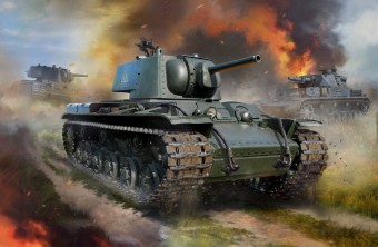 Zvezda 5070 Soviet Heavy Tank KV-1 WWII 1:72