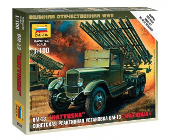 Zvezda 6128 1:100 BM-13 Katiyusha (Art of Tactic)
