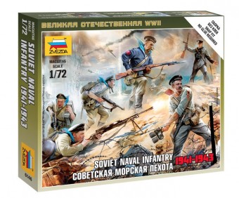 ZVEZDA 6146 1:72 Soviet Naval Infantry                            