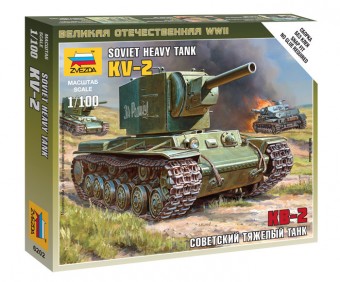 Zvezda 6202 1:100 KV-2