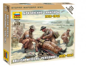 Zvezda 6228 1:72 British Medic Team