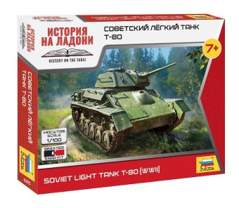 Zvezda 6295 1:100 T-80 WWII