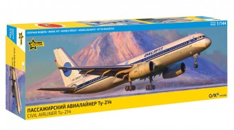 Zvezda 7049 1:144 Civil airliner TU-214