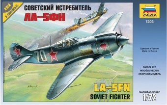 Zvezda 7203 1:72 La-5 FN Soviet Fighter
